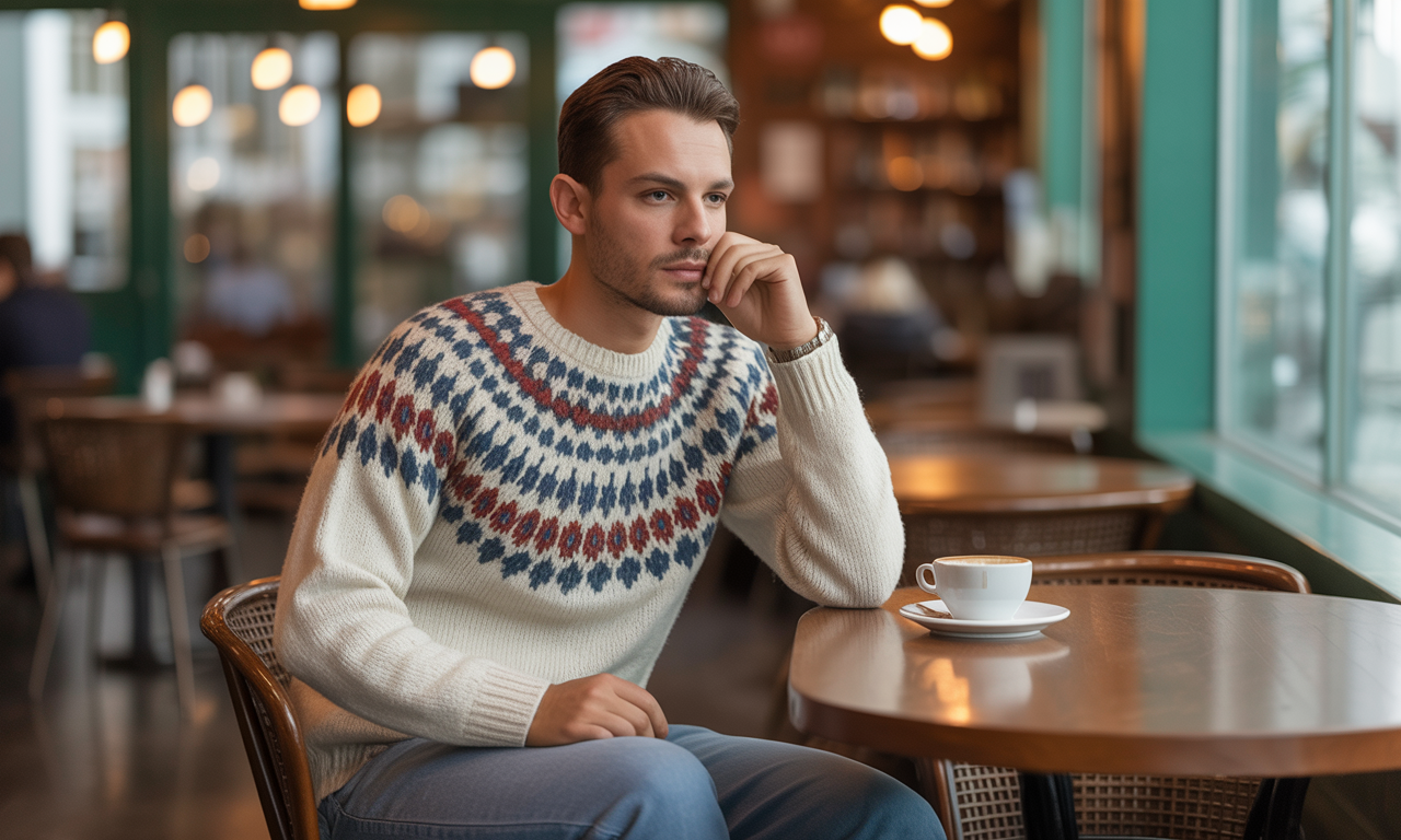 découvrez nos conseils pour porter un pull rétro homme avec style et modernité. apprenez à associer les pièces tendances pour éviter de vieillir votre look et adopter une allure élégante et actuelle.