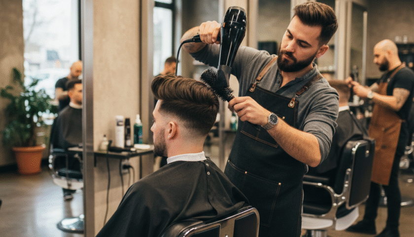 découvrez notre guide complet sur le blowout taper, une coupe idéale pour cheveux bouclés, raides ou ondulés chez les hommes. astuces, conseils et techniques pour un style impeccable.