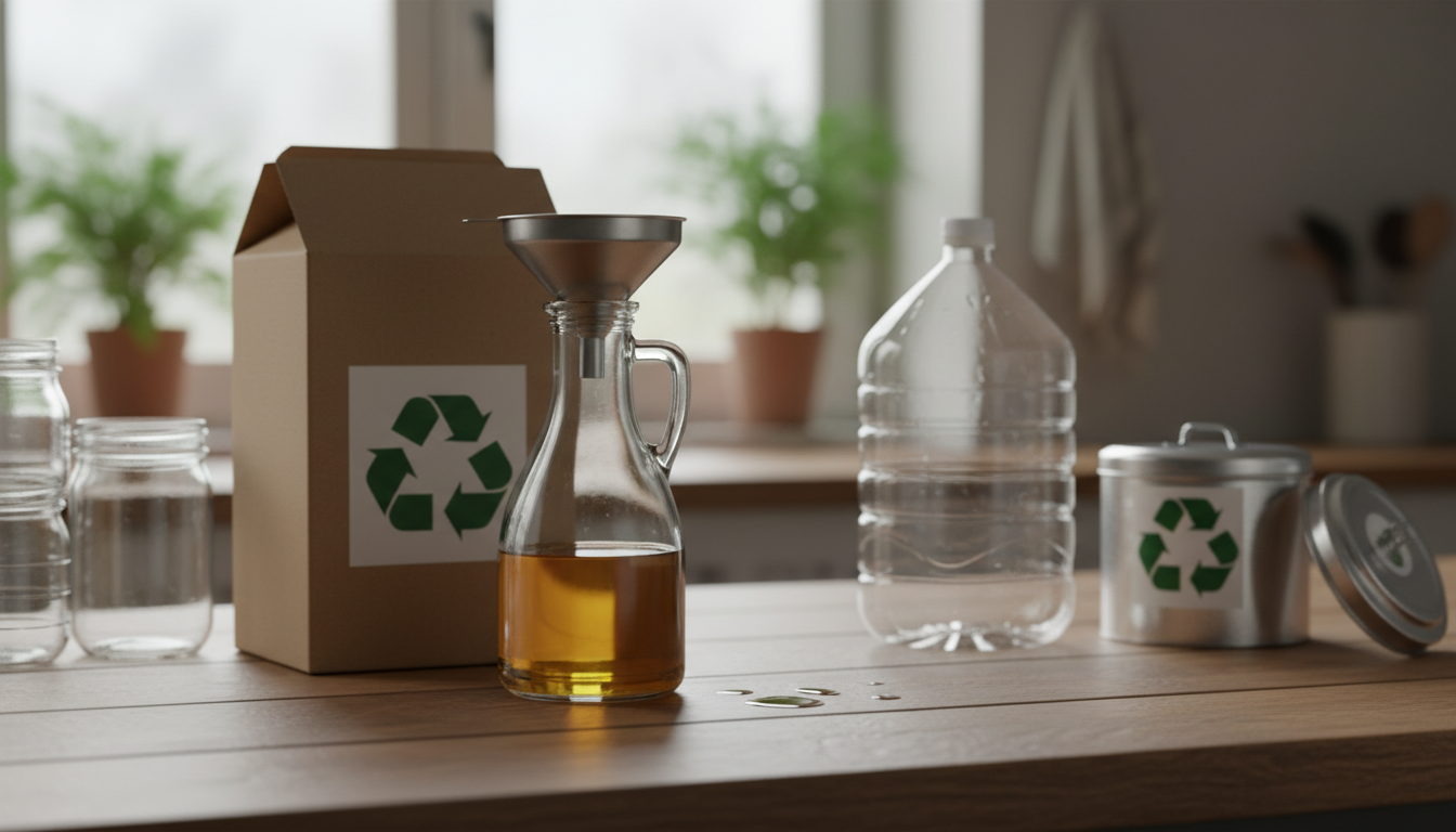 découvrez nos astuces pratiques pour recycler l’huile de friture et apprenez où et comment la jeter de manière écologique et responsable.
